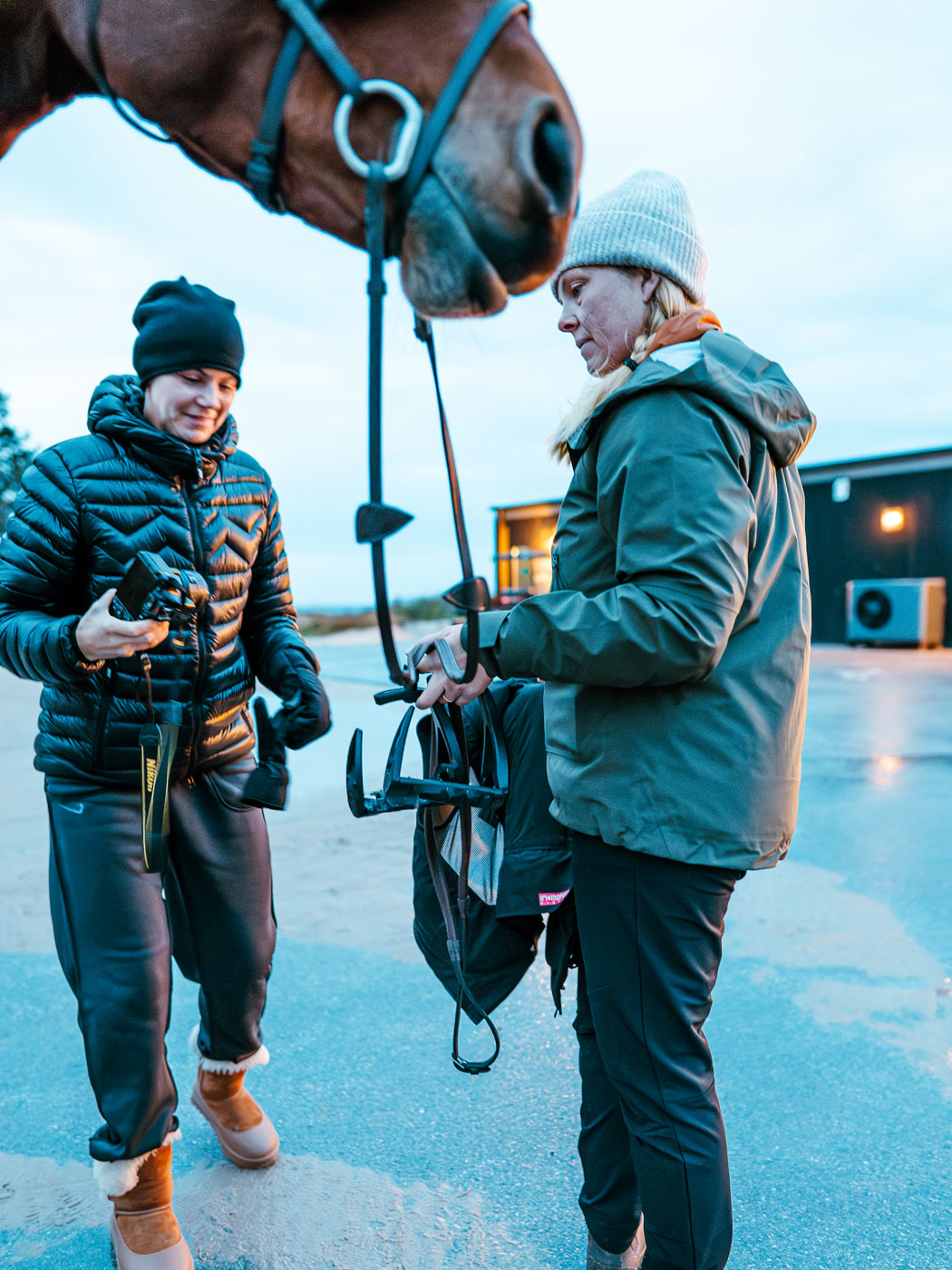 Super early morning at Tofta Beach prepping a full days shooting.