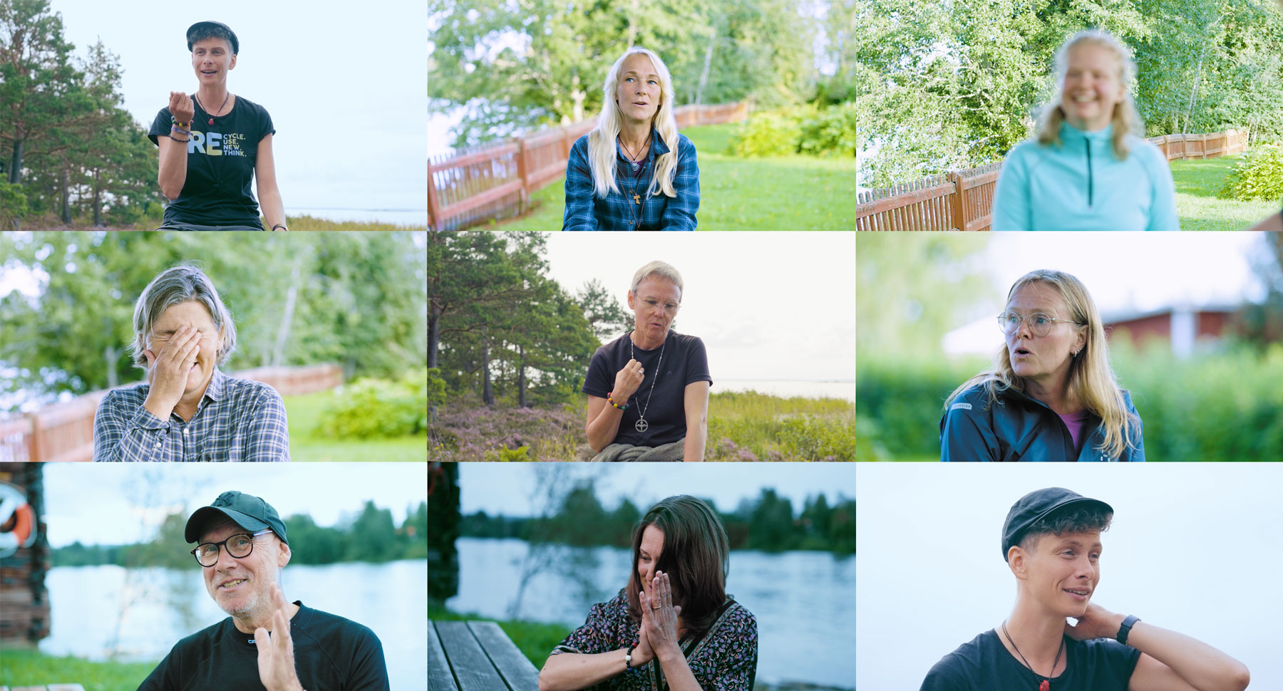 A series of interviews about walking as a pilgrim. Client: Svenska kyrkan